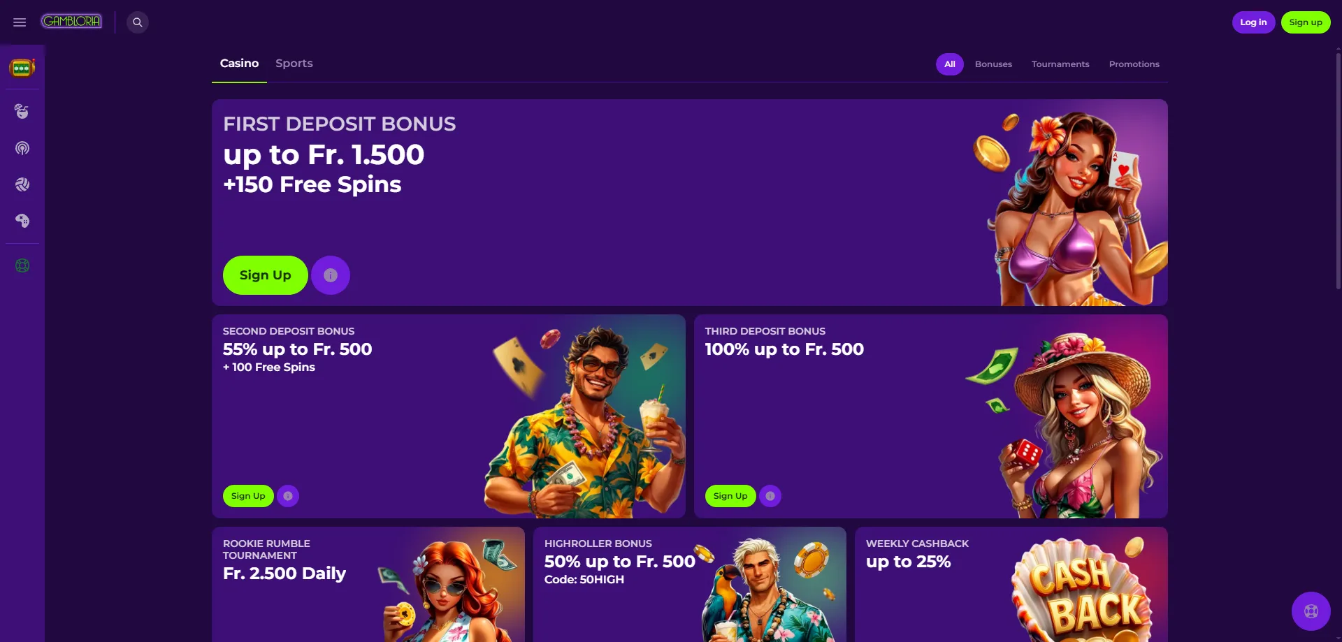 Gambloria Casino Bonusangebot &ndash; Freispiele und Willkommenspaket &Ouml;sterreich